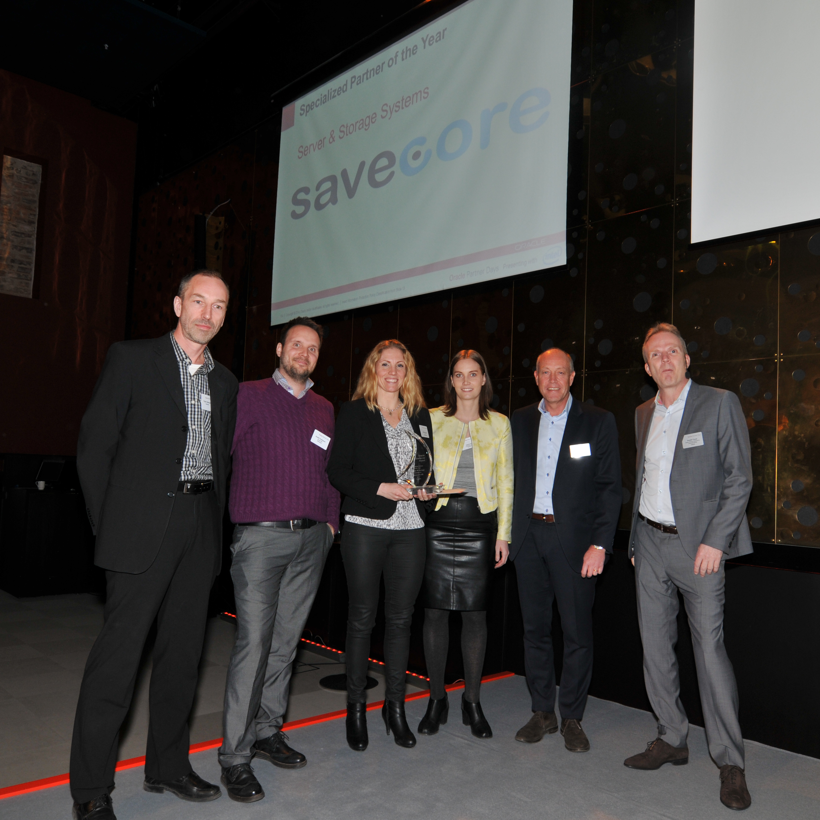 Savecore är Server & Storage Partner of the year 2014